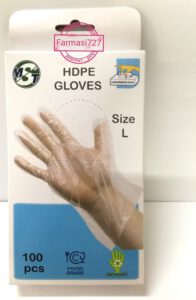 HDPE Plastic Gloves for kitchen food operators - Kepong