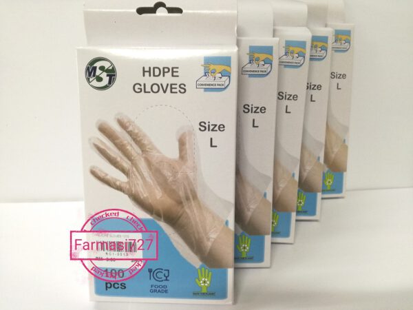HDPE Plastic Gloves THARKARWAL- Kepong for kitchen food operators