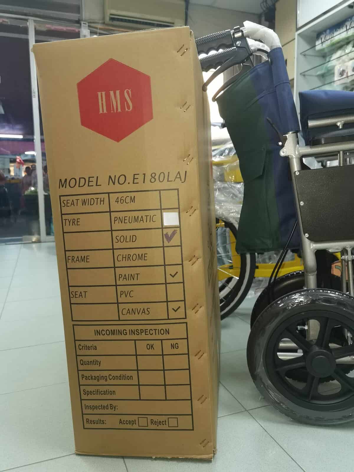foldable manual wheelchair kepong compact design