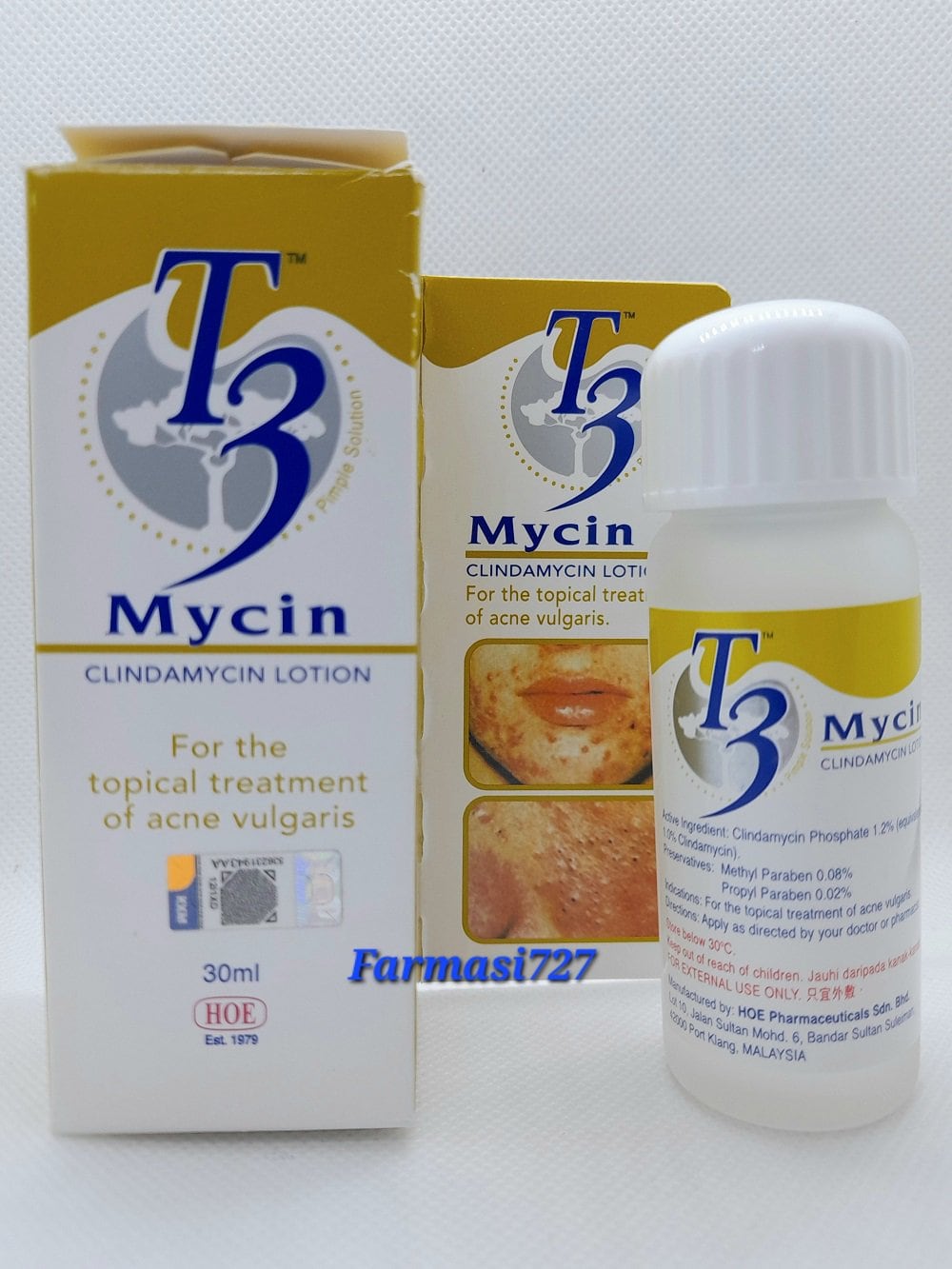 T3 mycin clindamycin lotion Hoe Kepong Baru Kuala Lumpur
