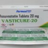Vasticure -20 Rosuvastatin tablets