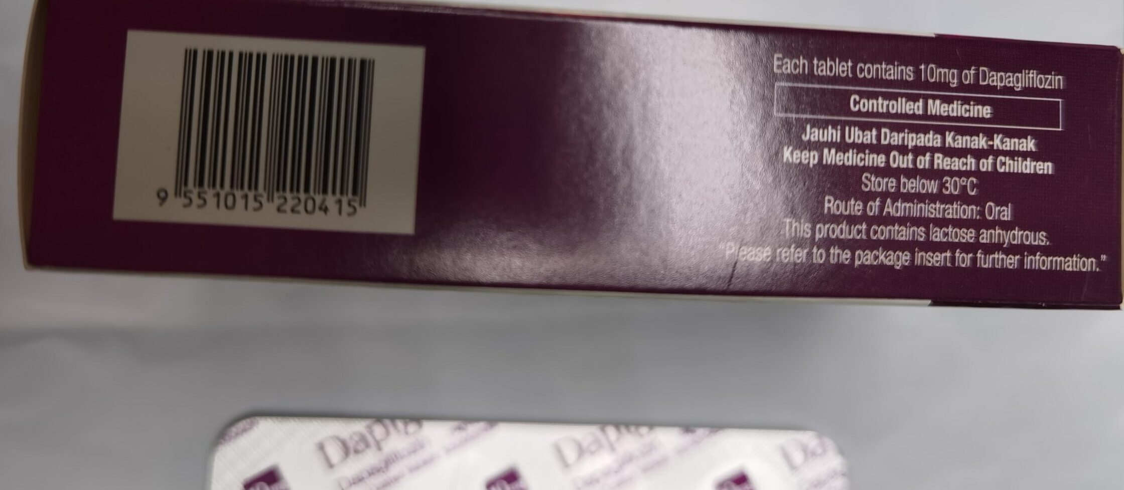 Dapiga 10mg Kepong